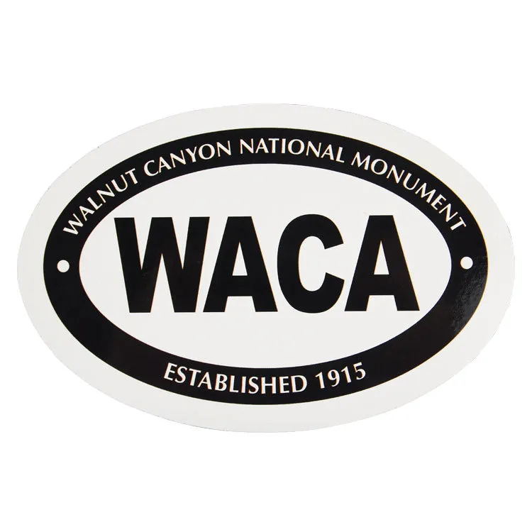 Walnut Canyon National Monument Sticker - Mini Oval