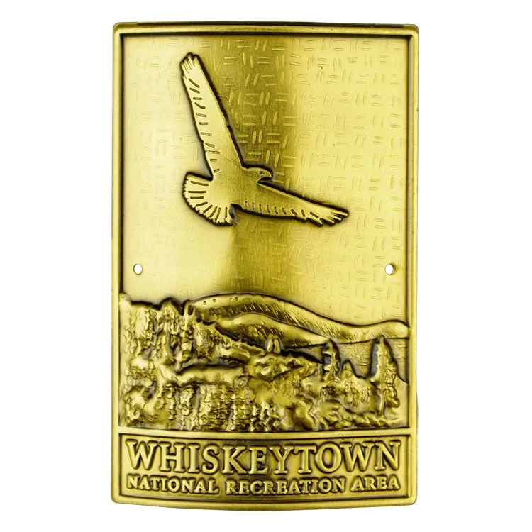 Whiskeytown National Recreatin Area Hiking Stick Medallion - Logo