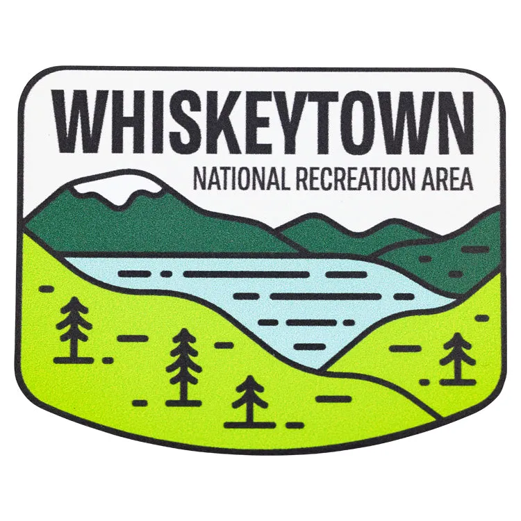 Whiskeytown National Recreation Area Sticker - Fell Logo