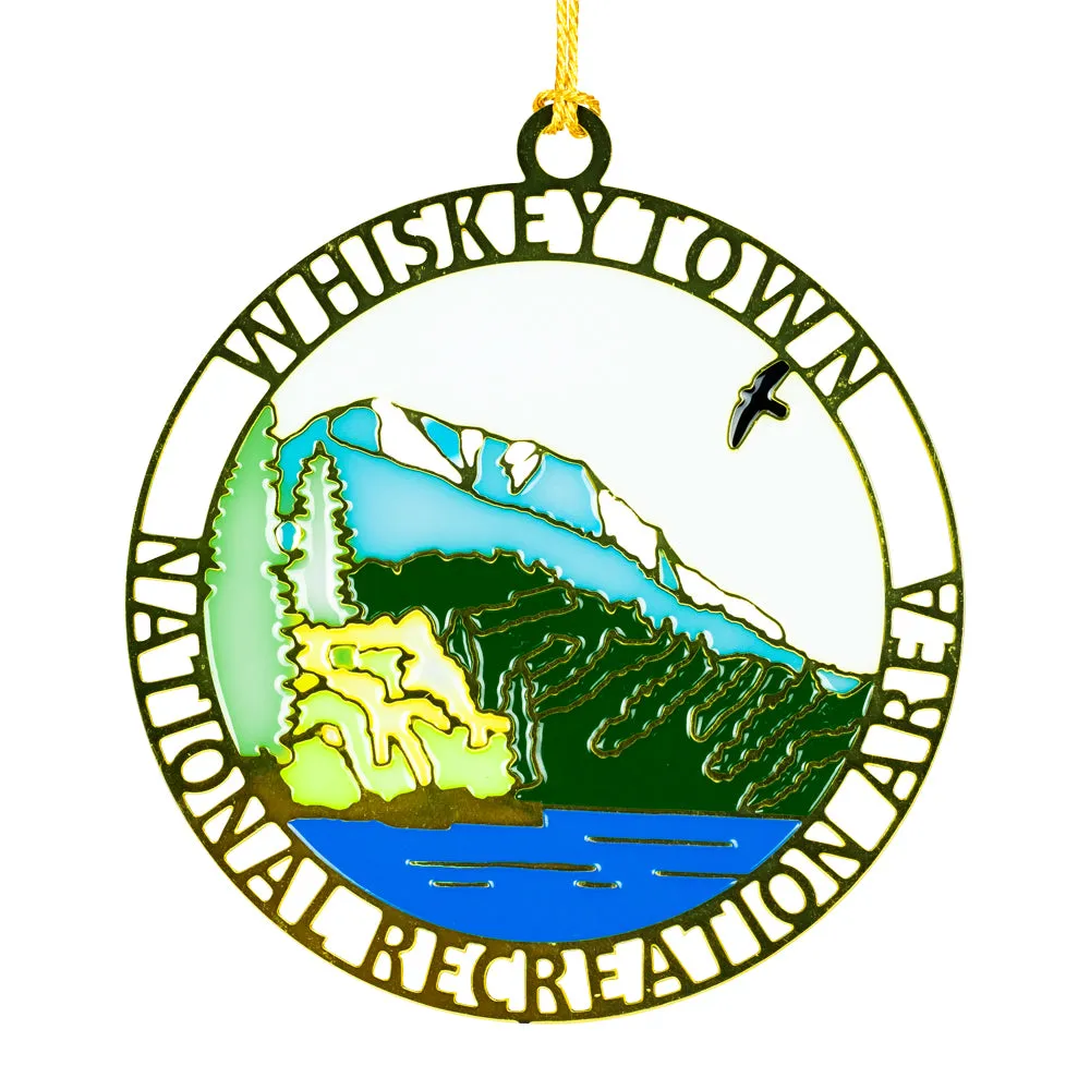 Whiskeytown National Recreation Area Enamel Ornament