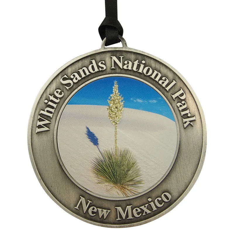 White Sands National Park Aluminum Ornament