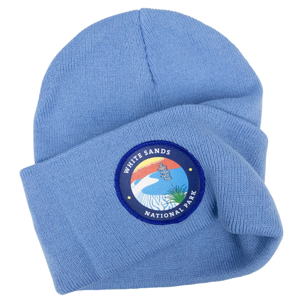 White Sands National Park Beanie - Round Logo - Image 3