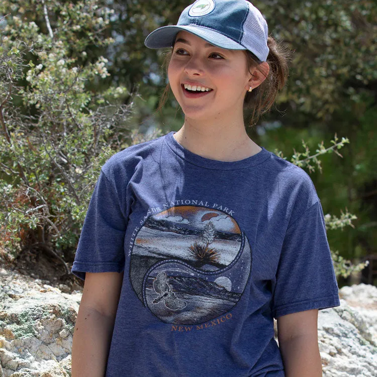 White Sands National Park REPREVE® T-Shirt - Day/Night - Image 2