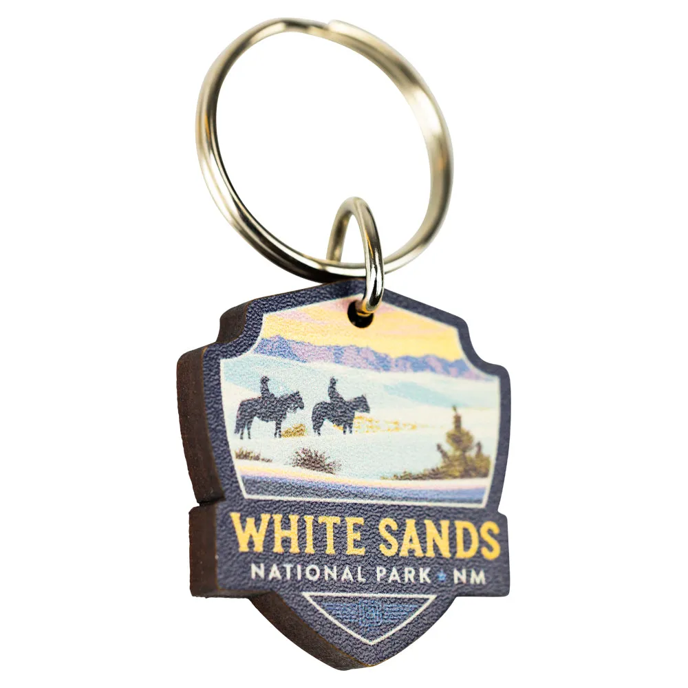 White Sands National Park Keychain - ADG Badge Graphic - Image 2