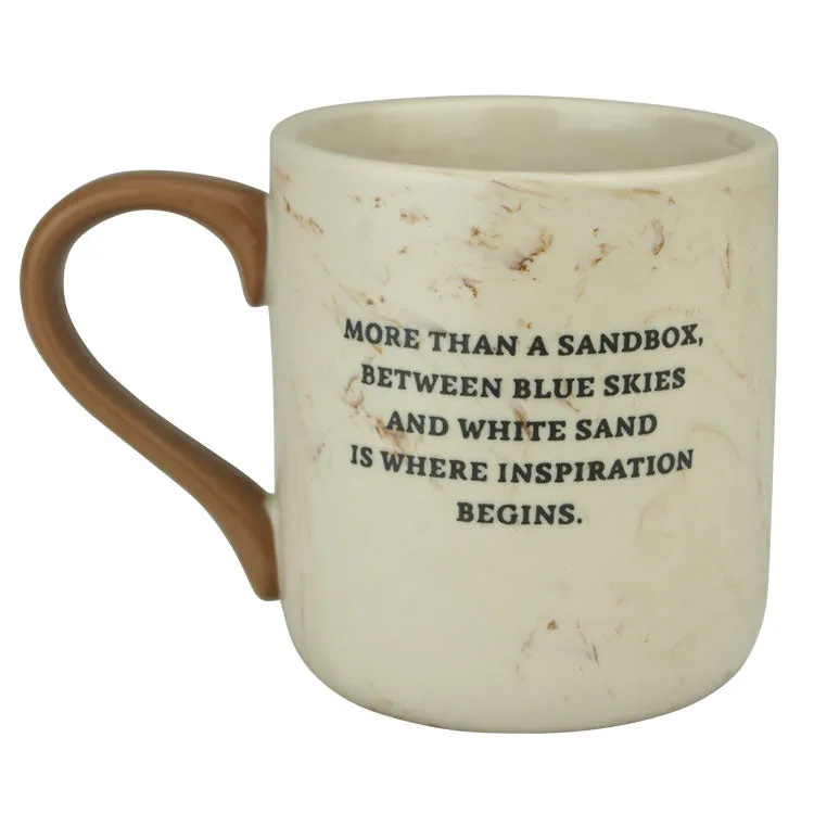 White Sands National Park Marbled Mug - Image 2