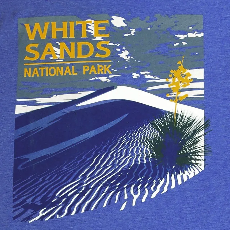 White Sands National Park T-Shirt - Milestone - Image 4