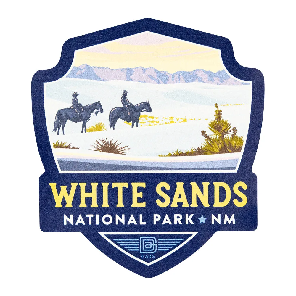 White Sands National Park Sticker - ADG Badge Graphic