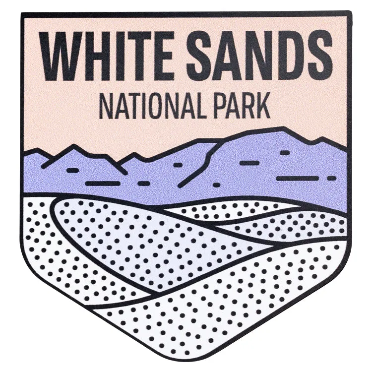 White Sands National Park Sticker - Fell Logo