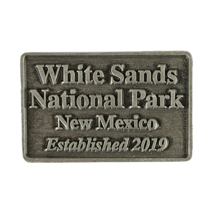 White Sands National Park Collectible Token - Footprints - Image 2