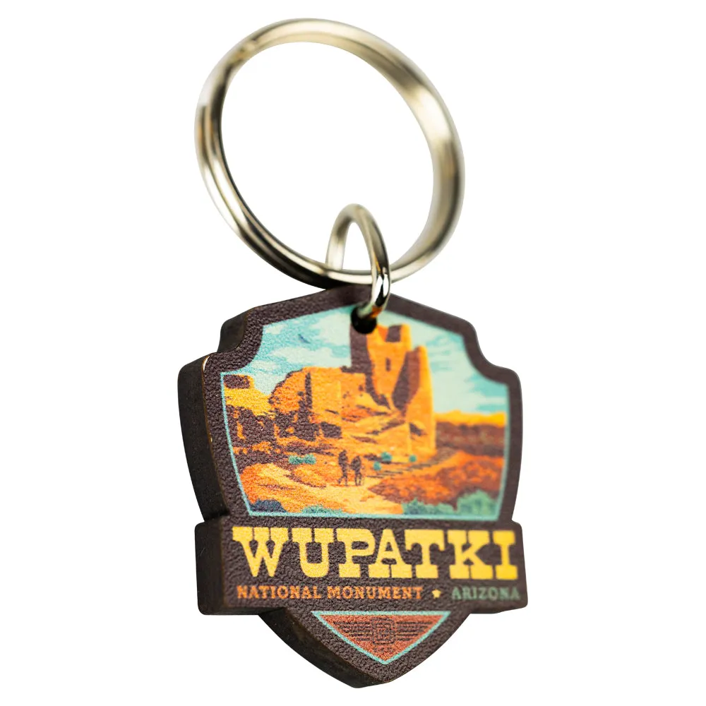 Wupatki National Monument Keychain - ADG Badge Graphic - Image 2