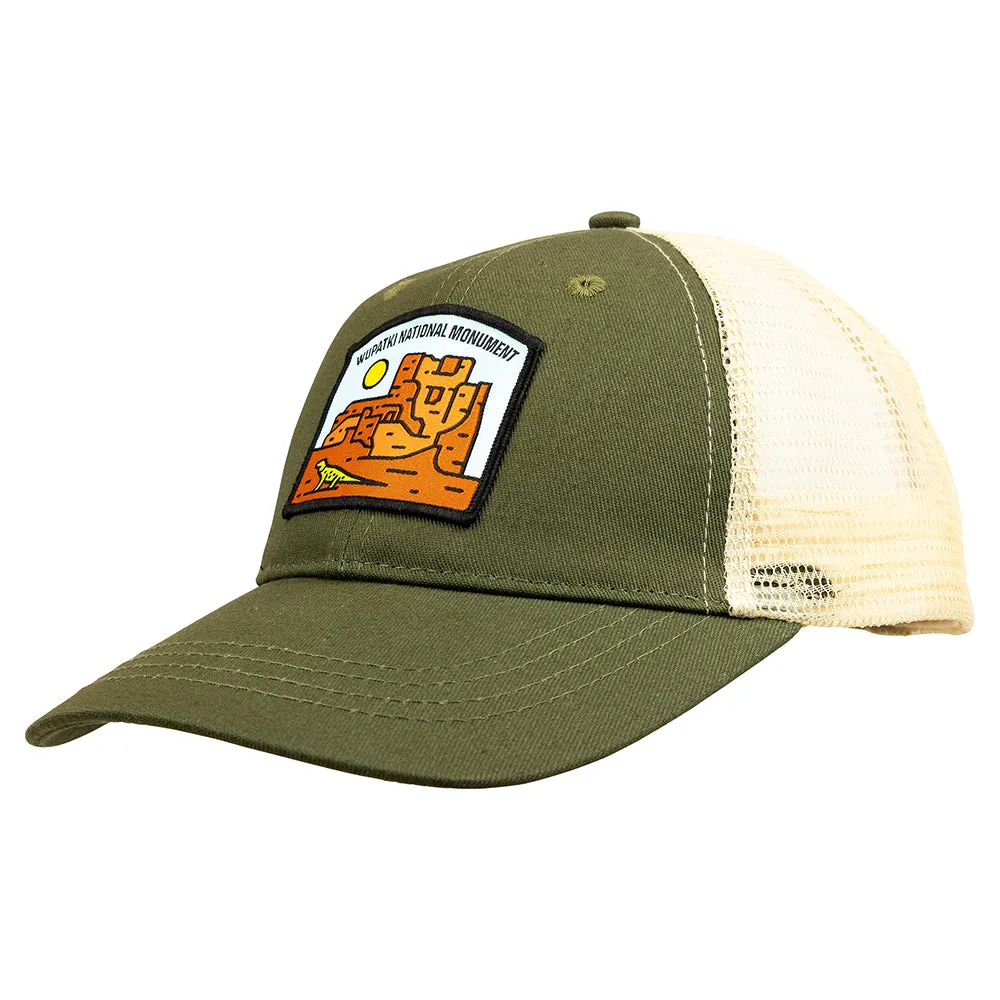 Wupatki National Monument Mesh-Back Cap - Fell Logo - Image 3