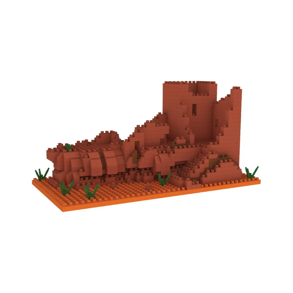 Wupatki National Monument Mini Block Set - Wukoki Pueblo - Image 2