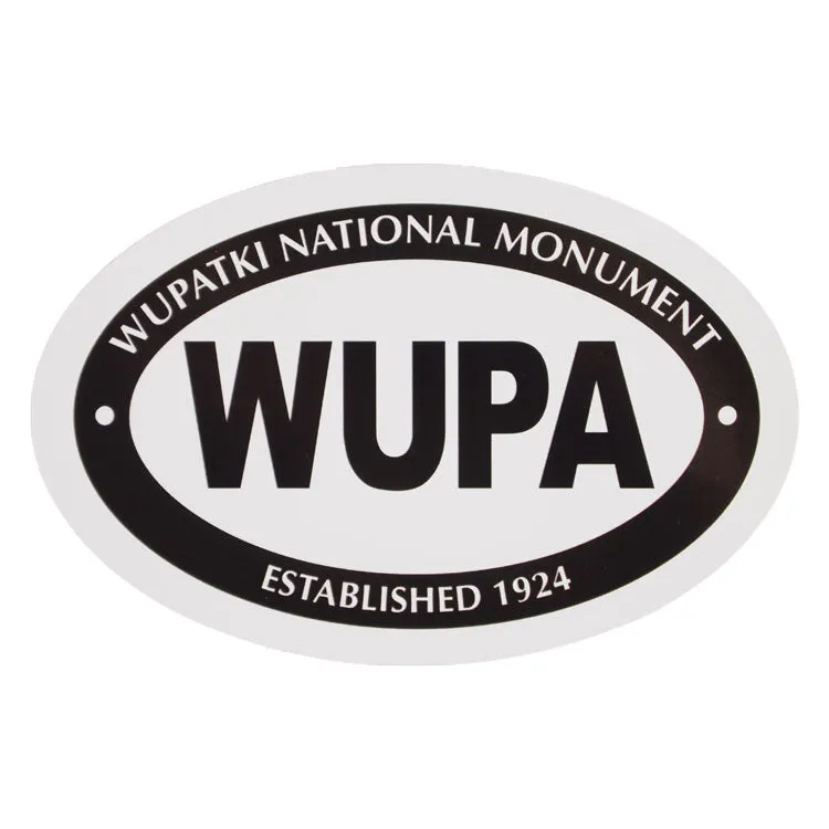 Wupatki National Monument Sticker - Mini Oval