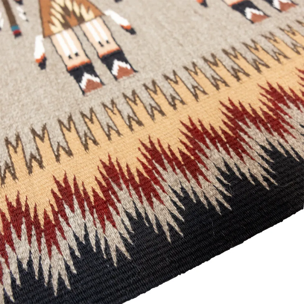 Yei Navajo Rug by Ruby White - Image 3