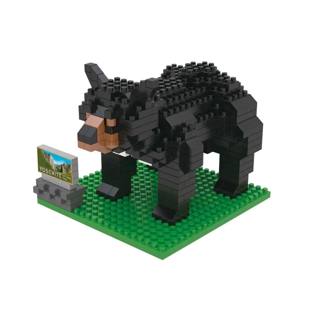 Yosemite National Park Black Bear Mini Block Set - Image 2