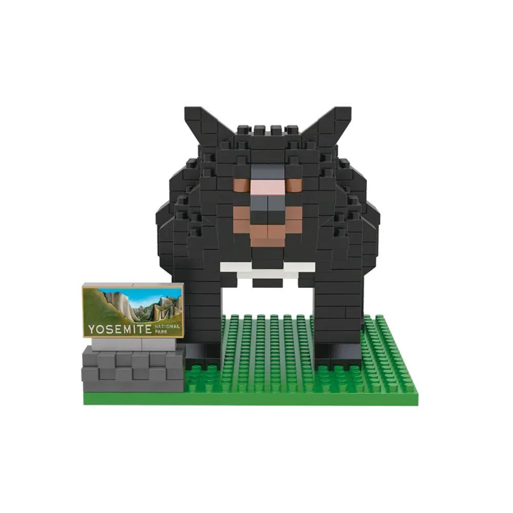 Yosemite National Park Black Bear Mini Block Set - Image 3