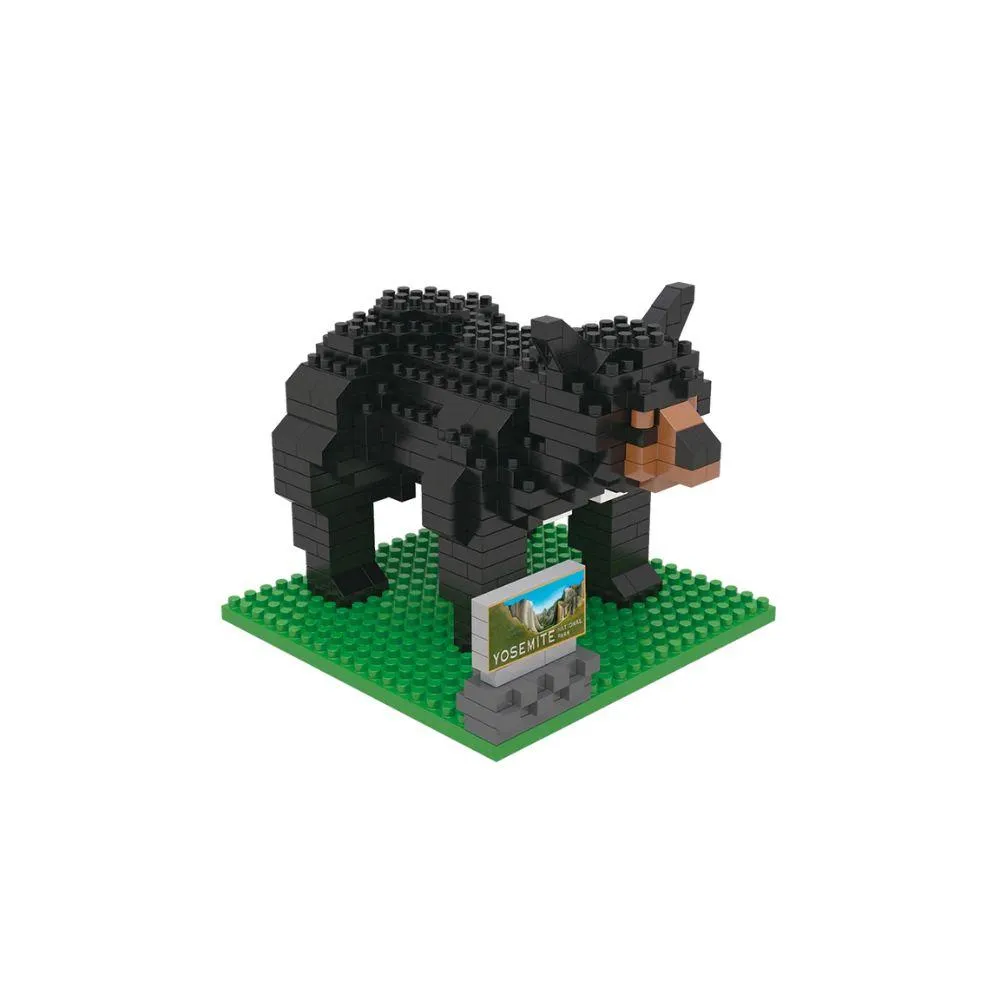 Yosemite National Park Black Bear Mini Block Set - Image 4
